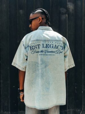 DENIM SHIRT BLUE WASH