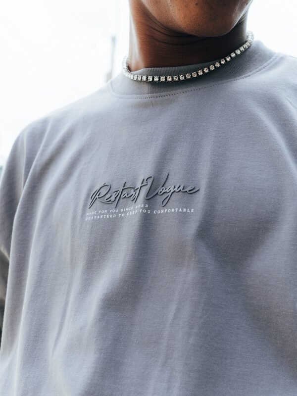 POLO STAMPING GRIS